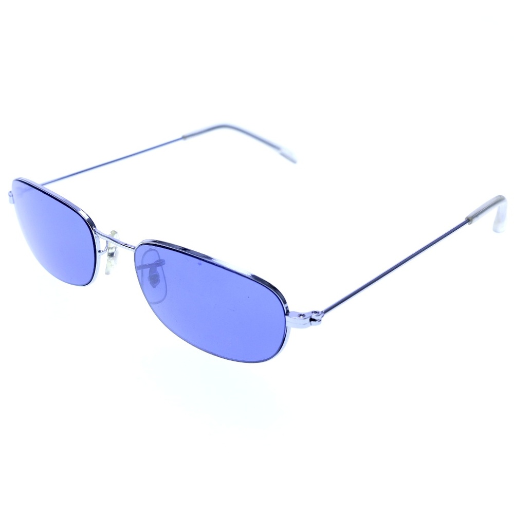 Liz Claiborne Silver-Tone Designer Round-Sunglass - Picture 2 of 7